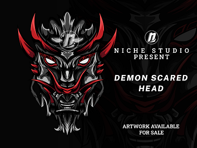 Demon Scared head