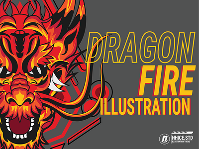 Dragon Fire apparel apparel design apparel graphics branding clothing geometric head illustration logo sticker t shirt t shirtdesign tattoo vector