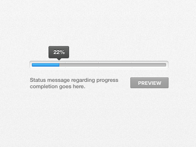 Progress Message aqua clean pixelmator progress status message