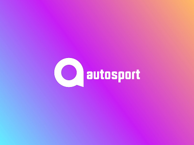 Auto Sport Brand Identity Logo aplikasi auto biru car desain desain logo ikon ilustrasi kreatif logo palet warna sport surat vektor