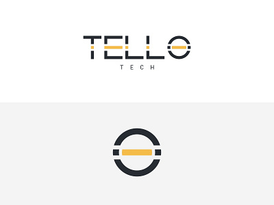 Tello Tech Brand Identity Logo aplikasi desain desain logo ikon illustration ilustrasi kreatif logo palet warna tech vektor