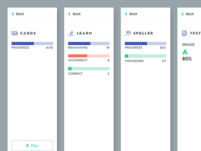 New Study Mode Progress + Options