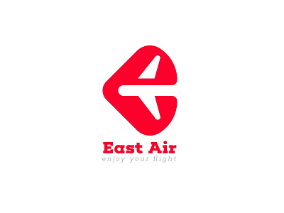 East Flight logo design modern logo simple logo unique logo vector logo