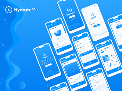 HydrateMe - Hydration Tracking App