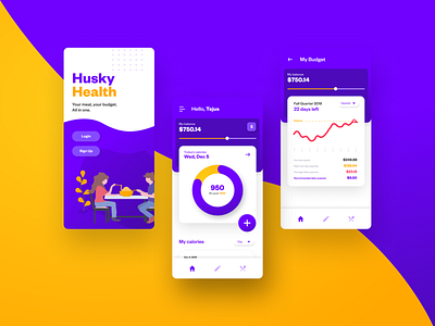 HuskyHealth - Activity Screen