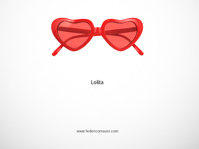 Lolita eyewear famous eyeglasses federico mauro kubrick loilita