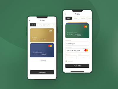 Daily UI Challenge #002 - Credit Card Checkout app card credit card checkout dailui daily 100 challenge design figma mobile ui ux
