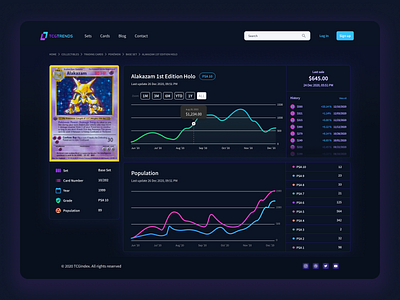 Dark Theme Dashboard