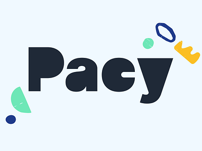 Branding for Pacy.co agency branding design pacy product design saas web design