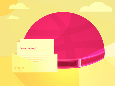 My Invitation to Dribbble Headquarters.
