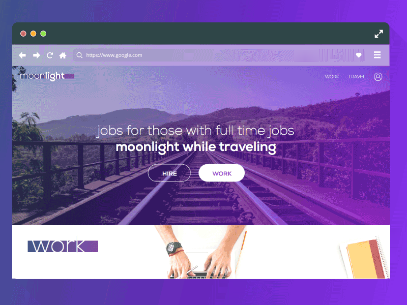 moonlight ui website