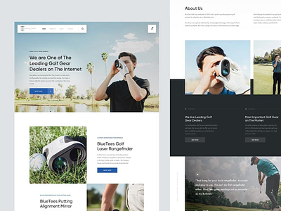 Golf Landing Page