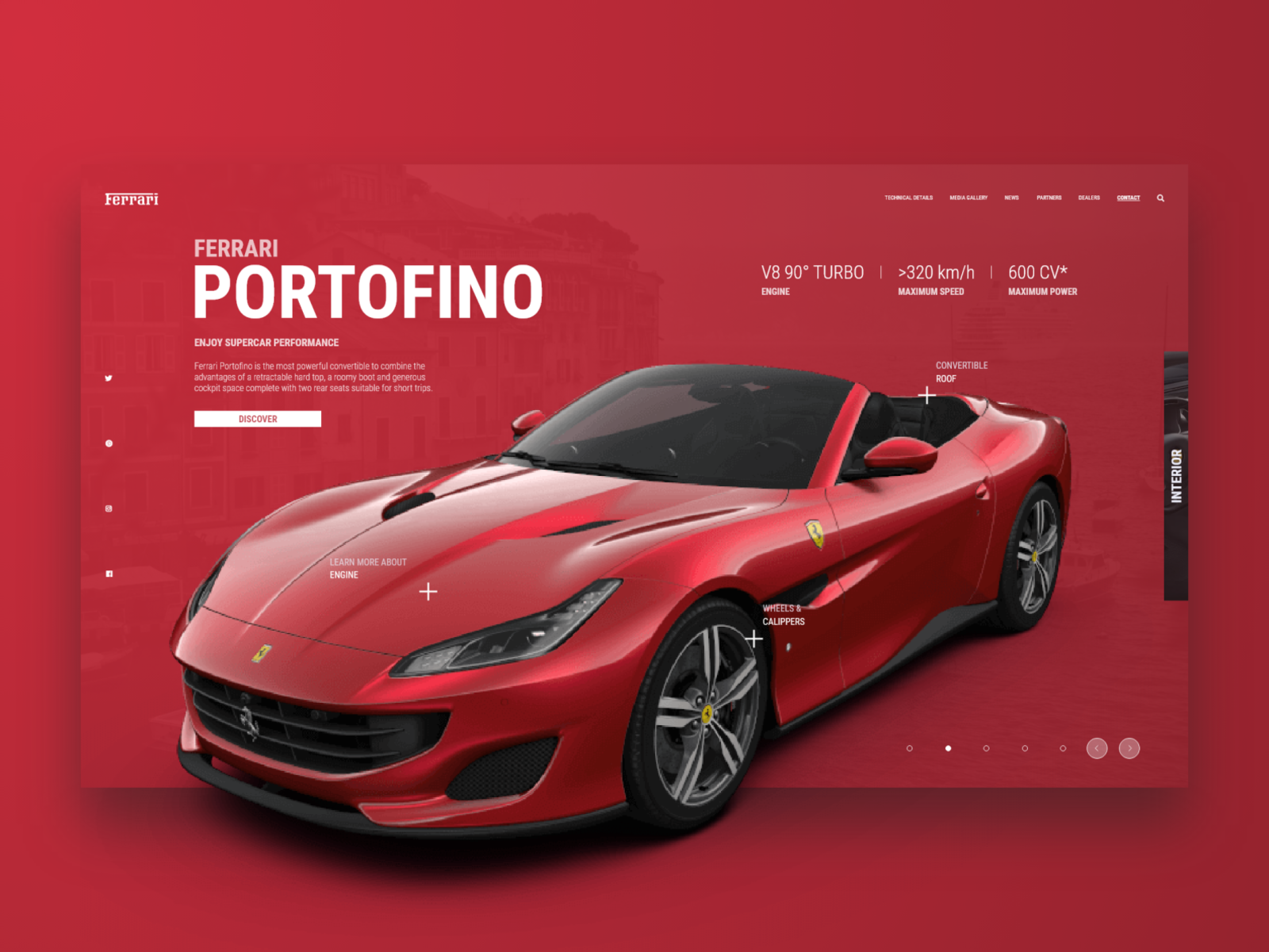 Ferrari Portofino engine