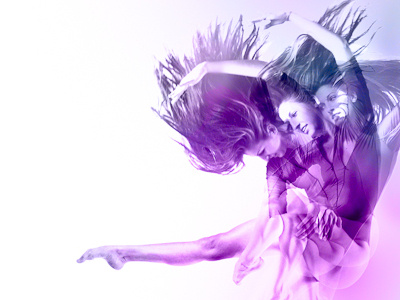 Alex dance gradient purple