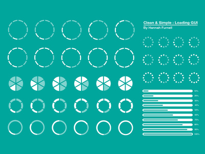 Free Resource: Clean & Simple: Loading GUI Kit