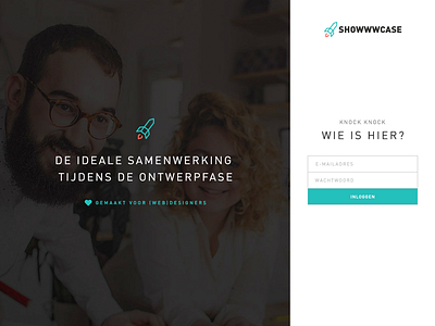 Login Showwwcase app clean dashboard design designers dutch flat login showwwcase ui ux
