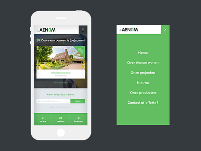 Repsonsive + adaptive design app clean design green layout mobile project responsive ui ux