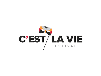 Logo design Cest la Vie festival