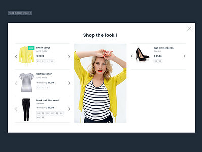 Shop The Look widget by shoply ®