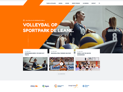 Webdesign sports club