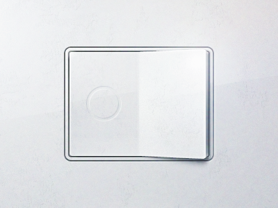 quickswitch circle dirt flip indentation plastic reflection switch white