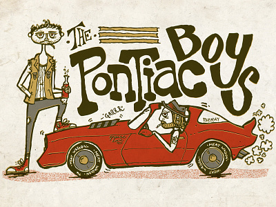 Pontiac Boys firebird greaseball pontiac rockford files smoking