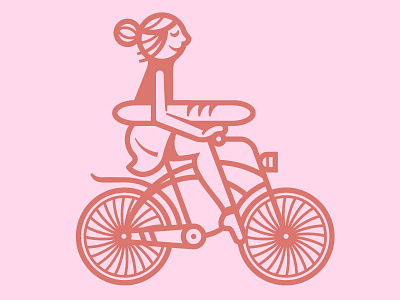 Unused Logo Concept bakery bicycle bike bread logo mark