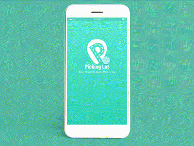 Parking App. app design icon illustration logo mobile mobile design parking app ui ux