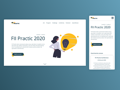 FII Practic - site design