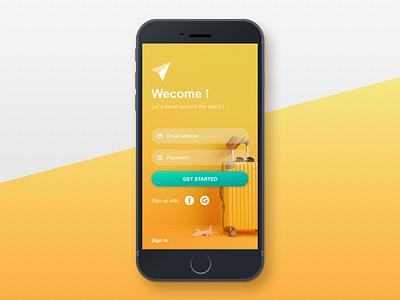 Daily UI :: 001 | Sign up