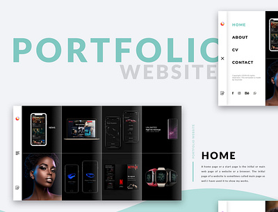 Portfolio website adobexd branding construction construction website design typography ui ux web website