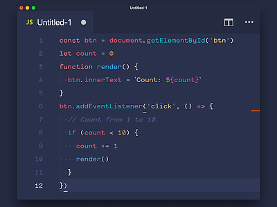 Code Blue for VSCode code color syntax theme vscode