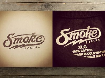 Smoke Sketch + Shirt Tag