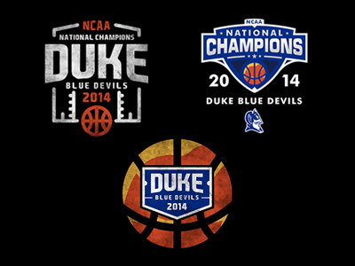 Duke Blue Devils badge basketball branding college icon illustrator logo photoshop sports