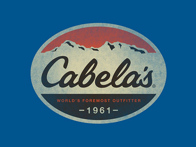 Cabela's Badge