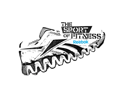 Reebok | Fitness 1 apparel athletics fitness hand drawn reebok running sketch sports type