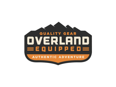 Overland Equipped | Badge Logo