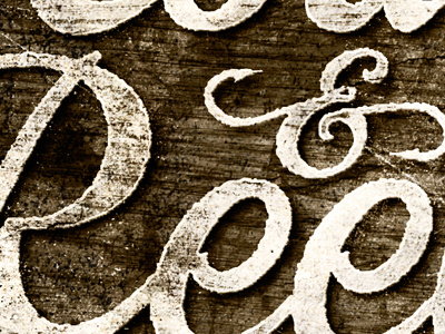 Rod & Reel branding fishing illustrator logo photoshop typography wood woodgrain