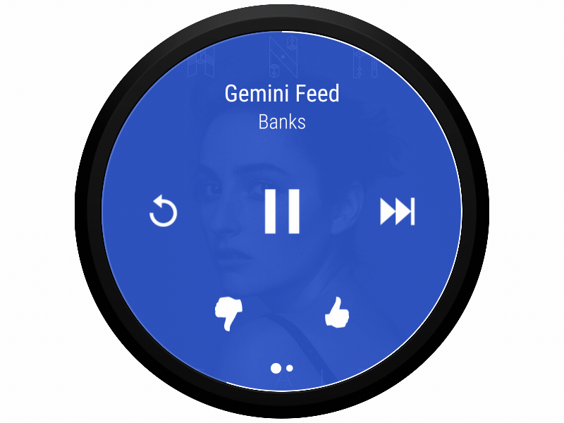 Pandora on Android Wear: Volume Control