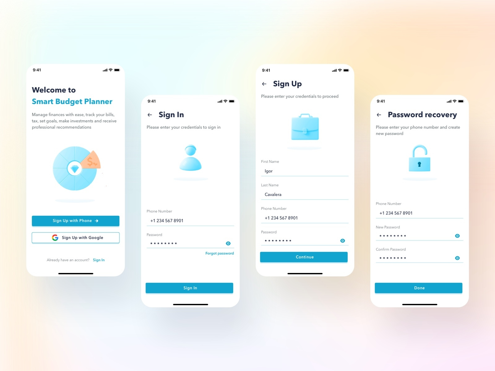 Dribbble - Case_Login&Registration_screens.jpg by Yuliia B