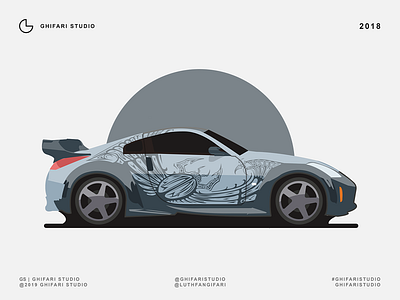 TOKYO DRIFT animation branding design flat identity illustration illustrator logo vector website