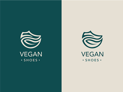 Vegan Shoes Logo Design - Colors branding design flat illustrator logo minimal vector