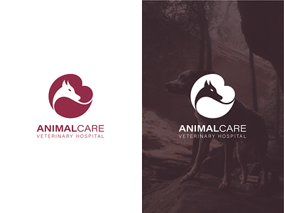 Animalcare Logo animal brand branding care hospital logo logo design logodesign veterinary