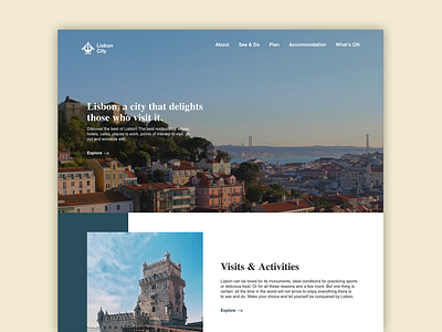 Landing page - Lisboa