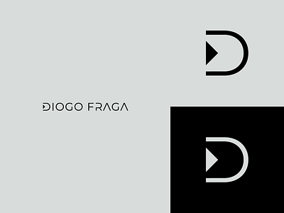 Diogo Fraga logo brand branding business design digital elegant flat graphic design logo minimal minimalist modern