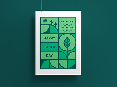 Happy Earth Day - 2022 adobe photoshop design earth earthday graphic design green home illustration illustrator poster typography vector weekly weeklywarmup