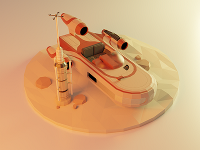 Low Poly - Tatooine