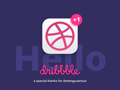 Hello Dribbble adobexd debuts dribbble hello hello dribbble icon