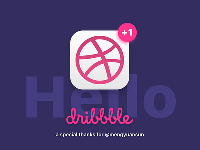 Hello Dribbble