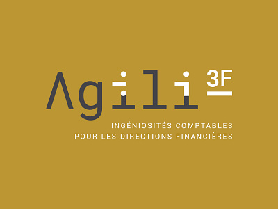 Agili 3F animation art direction branding design flat icon identity illustration logo typography vector